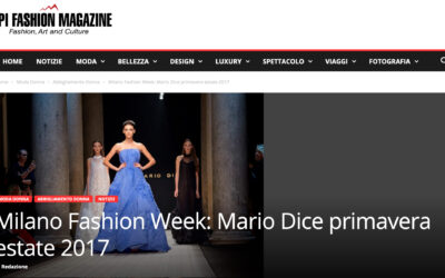 Milano Fashion Week: Mario Dice primavera estate 2017