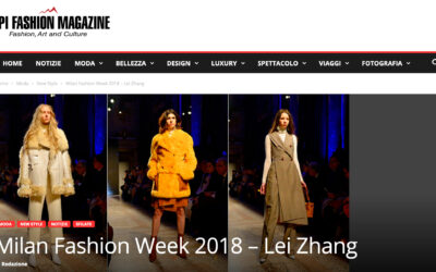 Milan Fashion Week 2018 – Lei Zhang
