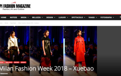 Milan Fashion Week 2018 – Xuebao