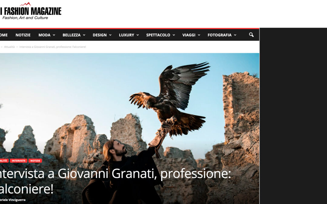 Intervista a Giovanni Granati, professione: Falconiere!